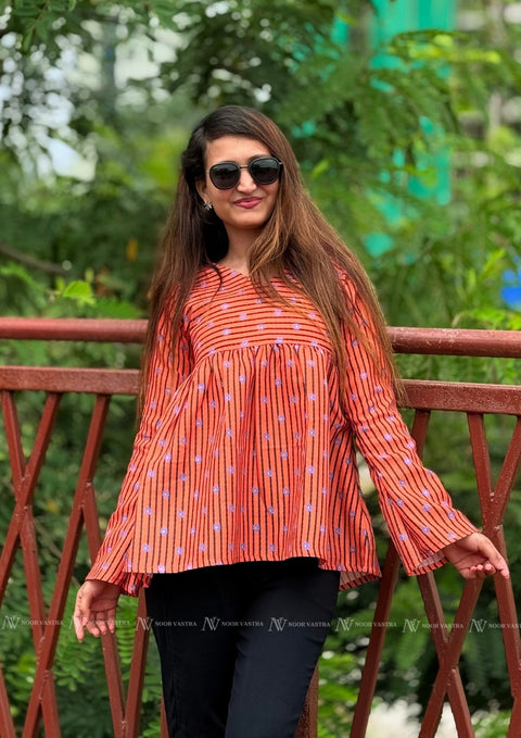Boho Breeze Cotton Top