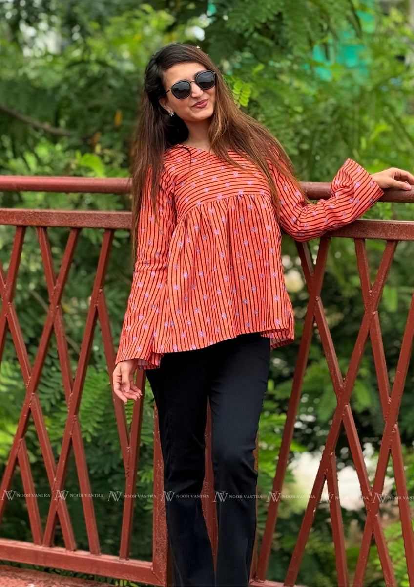 Boho Breeze Cotton Top