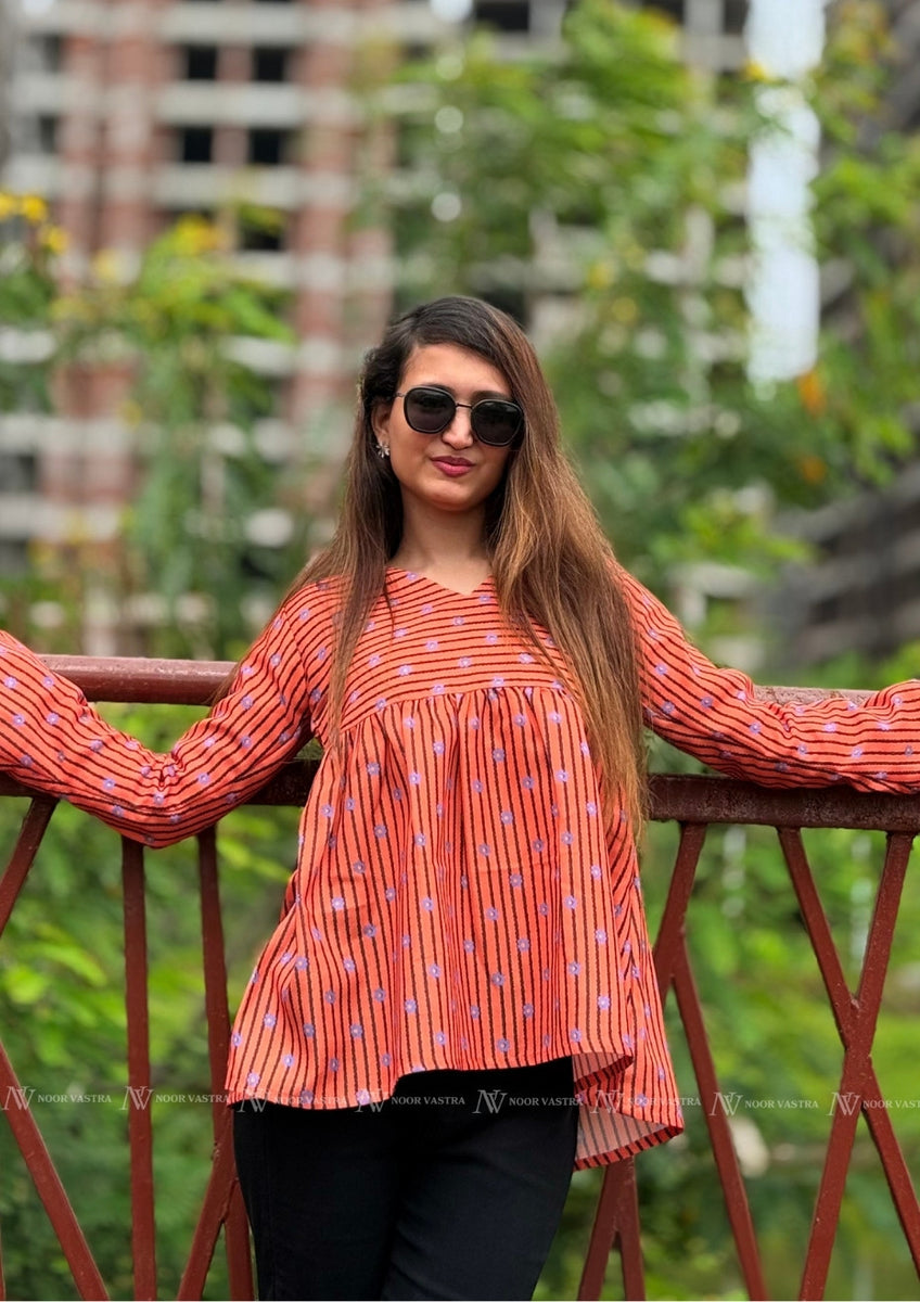 Boho Breeze Cotton Top