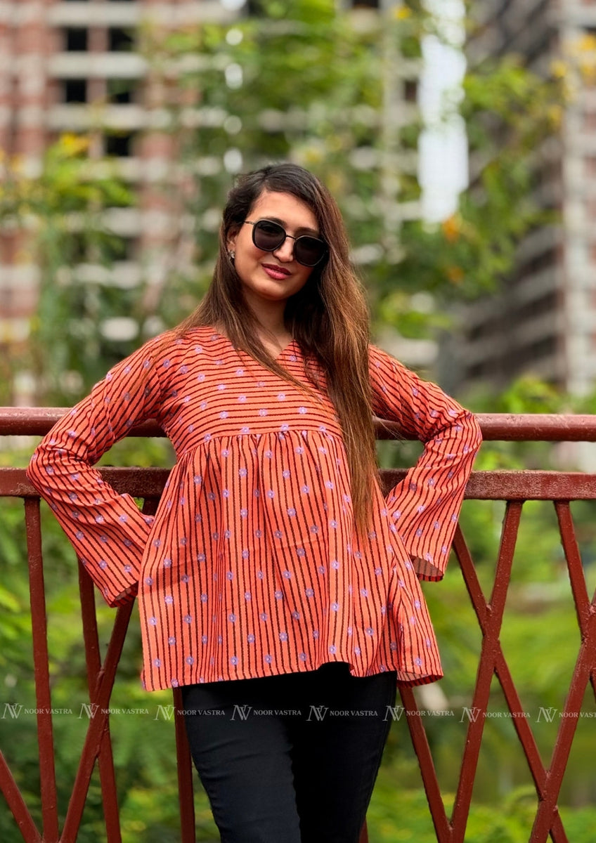 Boho Breeze Cotton Top