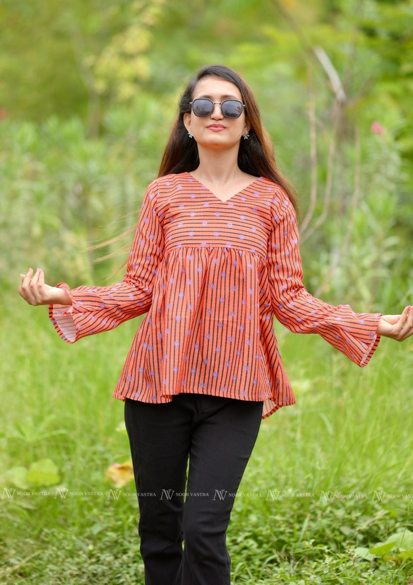 Boho Breeze Cotton Top