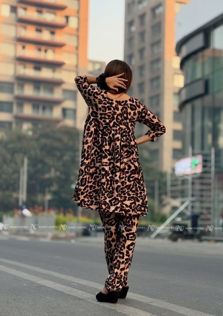 Leopard Print Co-Ord Set