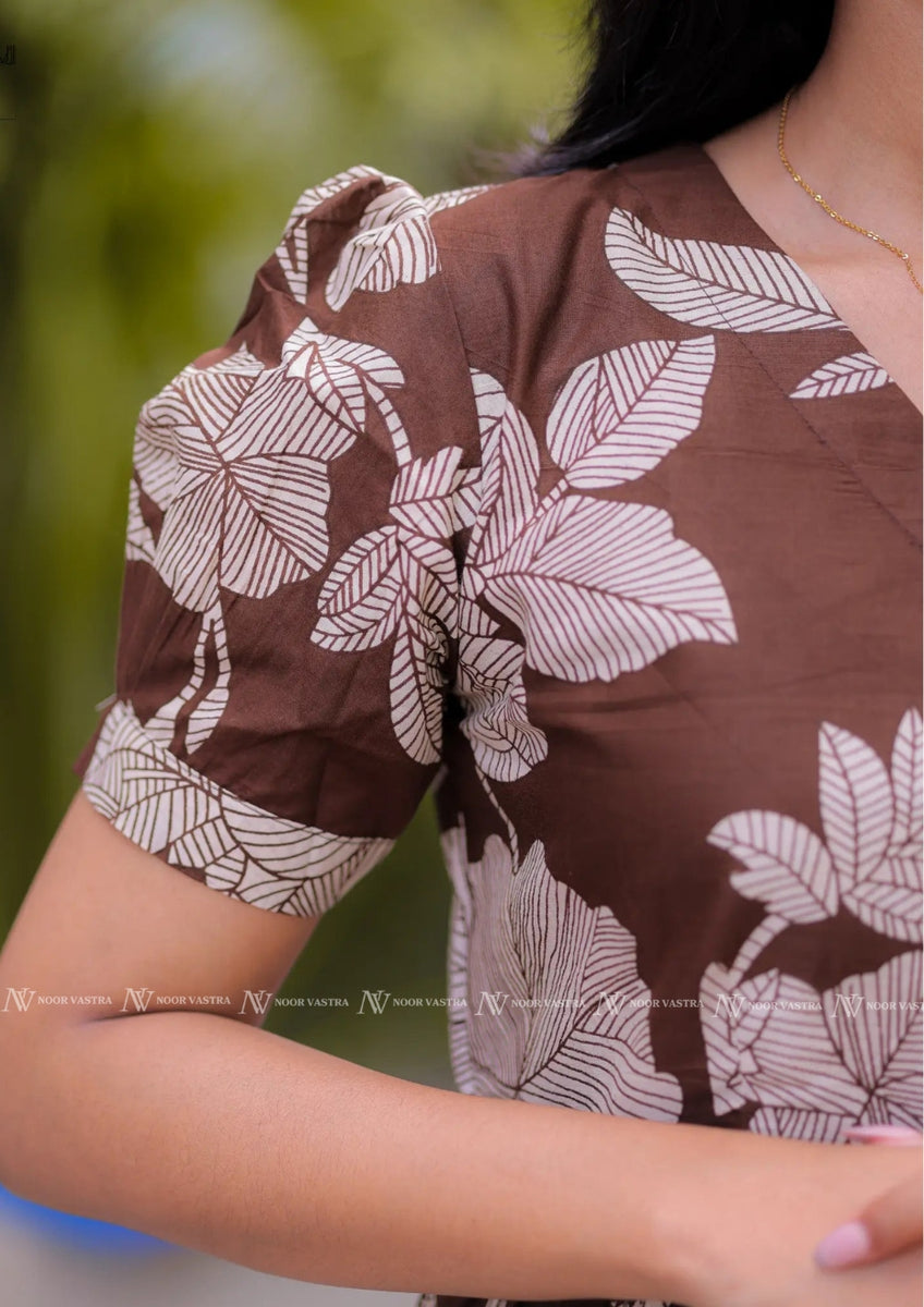 Cocoa Petals Cotton Maxi