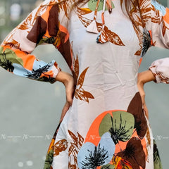 Creamy Floral Co-Ord Set