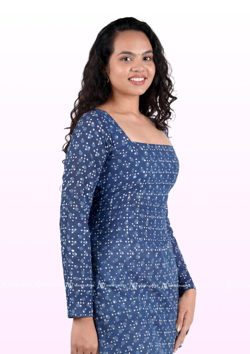 Bloom Square Neck Kurti