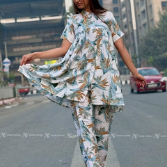 Green Leaf Co-Ord Set