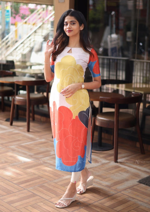 Spectrum Blush Kurti