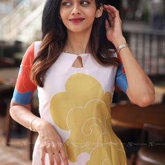 Spectrum Blush Kurti