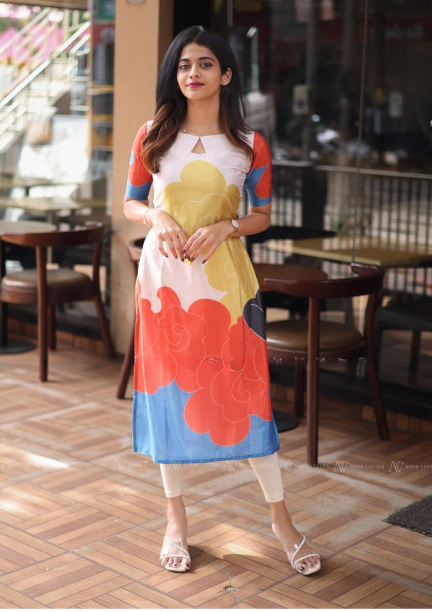 Spectrum Blush Kurti