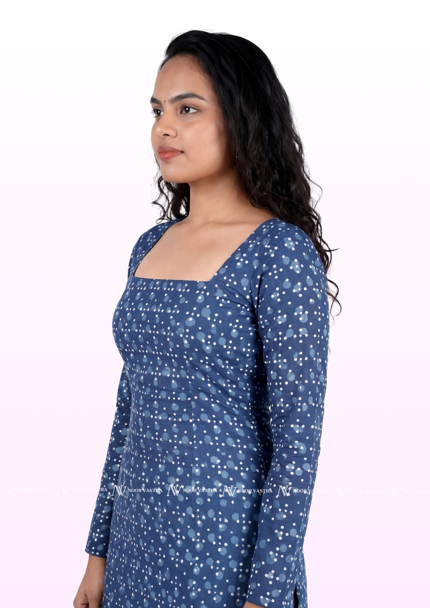 Bloom Square Neck Kurti