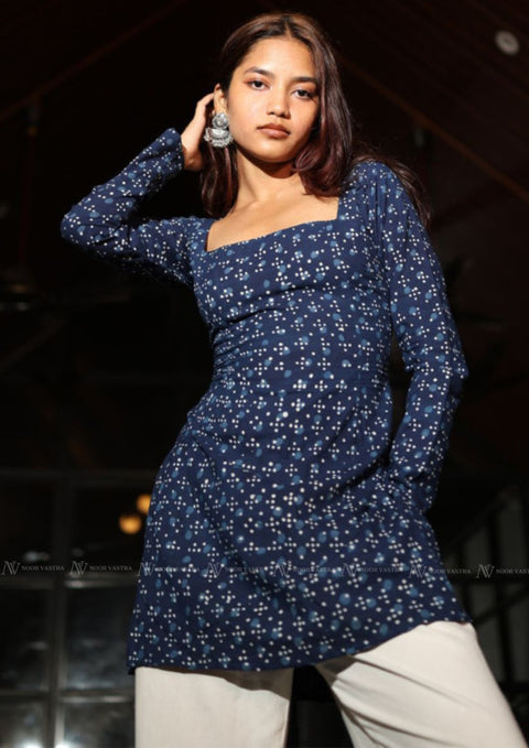 Bloom Square Neck Cotton Top