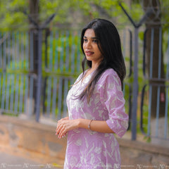 Lavender Kurta Pant Set