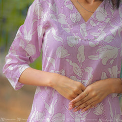 Lavender Kurta Pant Set