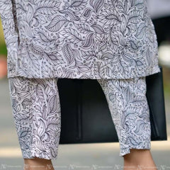 White Kurta Pant Set