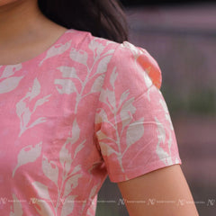 Baby Pink Cotton Short Top