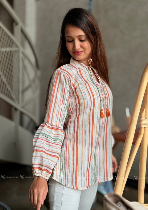 Rusty Raga Cotton Top