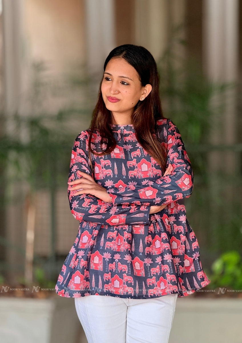 Hathi Mahal Cotton Top