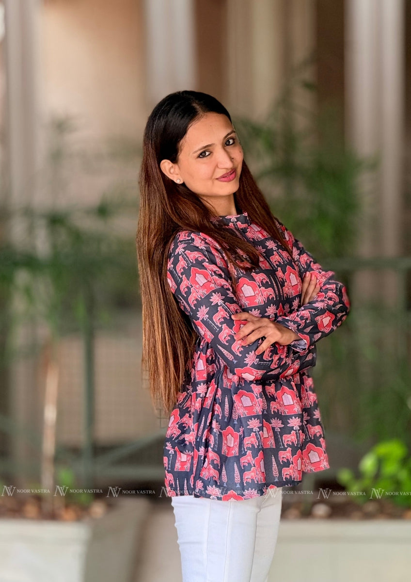 Hathi Mahal Cotton Top