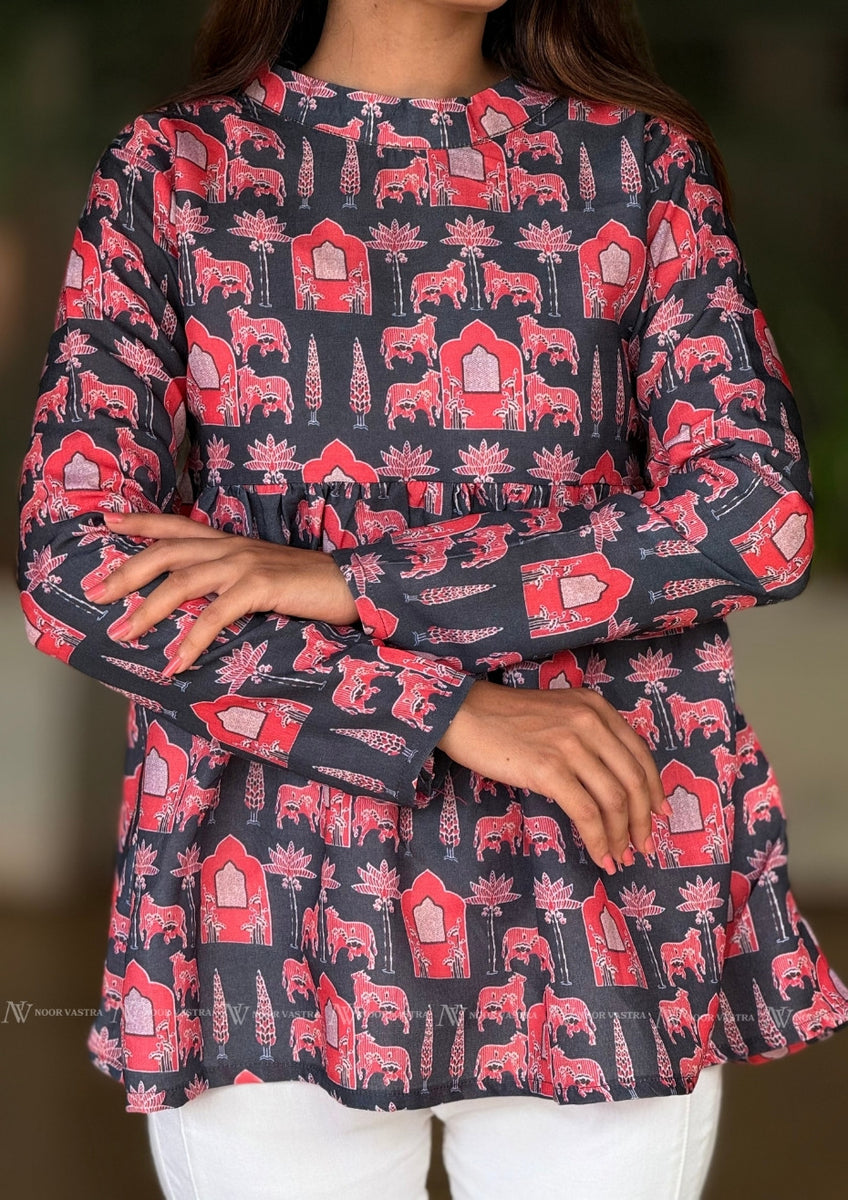 Hathi Mahal Cotton Top