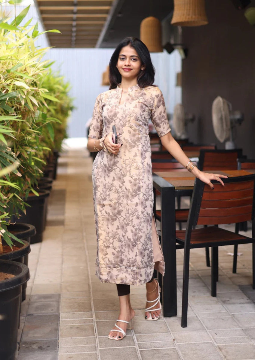 Golden Sway Kurti